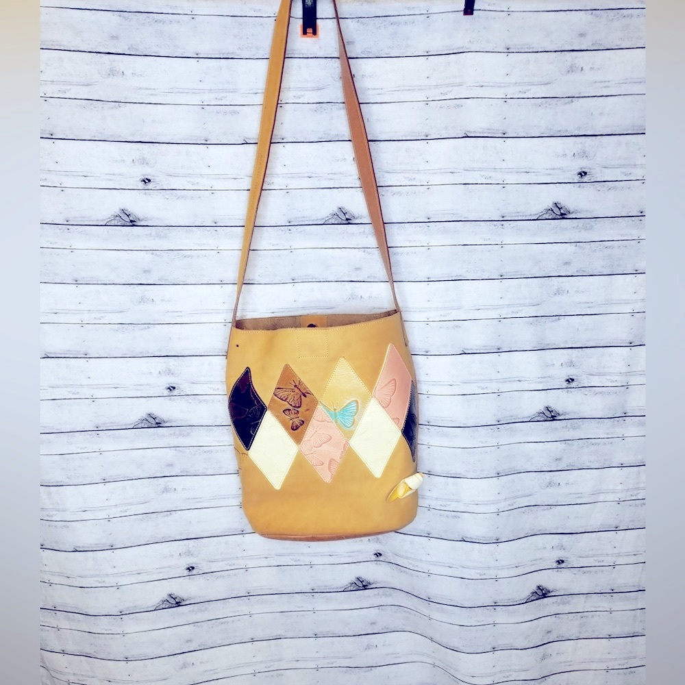 Rare Mario Hernandez Leather Crossbody Bag